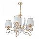 Подвесная люстра Arte Milano Florentia-3857 303857/5 Wh/Gd