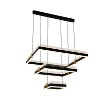 Подвесная люстра LED4U L7801-600 BK