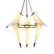 Подвесная люстра Delight Collection 9165P-3R gold
