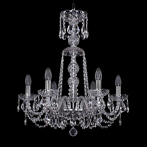Подвесная люстра Bohemia Ivele Crystal 1402/6/195/XL-64 Ni