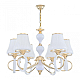 Подвесная люстра Arte Milano Florentia-2387 302387/6 Wh/Gd