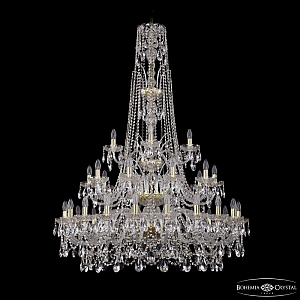 Подвесная люстра Bohemia Ivele Crystal 1411/20+10+5/400/XL-155/3d G