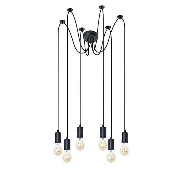 Подвесная люстра ARTE Lamp A4322SP-6BK