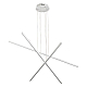 Подвесная люстра Natali Kovaltseva Line LED LAMPS 81106/3C