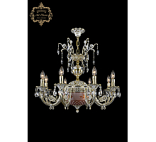 Подвесная люстра Art Classic 31.22.8.KR175SP.250IT.GW.Sp.Amber.White.1B