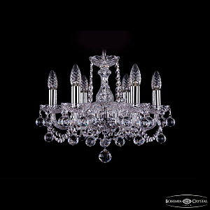 Подвесная люстра Bohemia Ivele Crystal 1402/6/141 Ni Balls