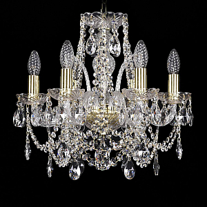 Подвесная люстра Bohemia Ivele Crystal 1411/6/141 G