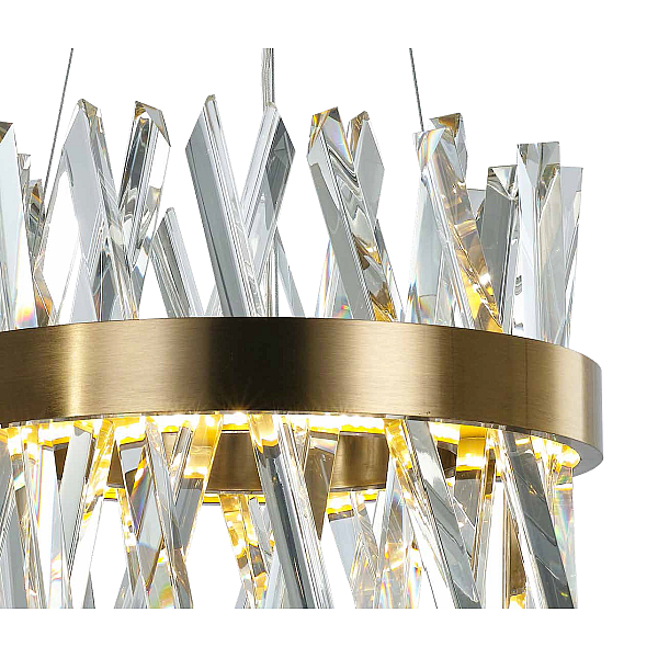 Подвесная люстра Delight Collection Akasha MD18162246-600A  light antique brass
