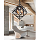 Подвесная люстра Lumina Deco Brutte LDP 11339-4 BK