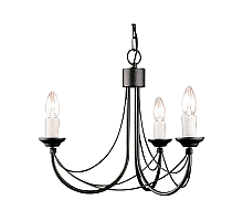 Подвесная люстра Elstead Lighting Carisbrooke CB3-BLACK