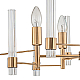 Подвесная люстра Indigo Favara 11040/5P Brass V000460
