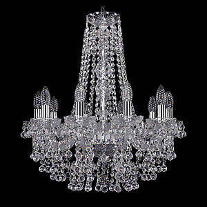 Подвесная люстра Bohemia Ivele Crystal 1409/10/195/h-63 Ni