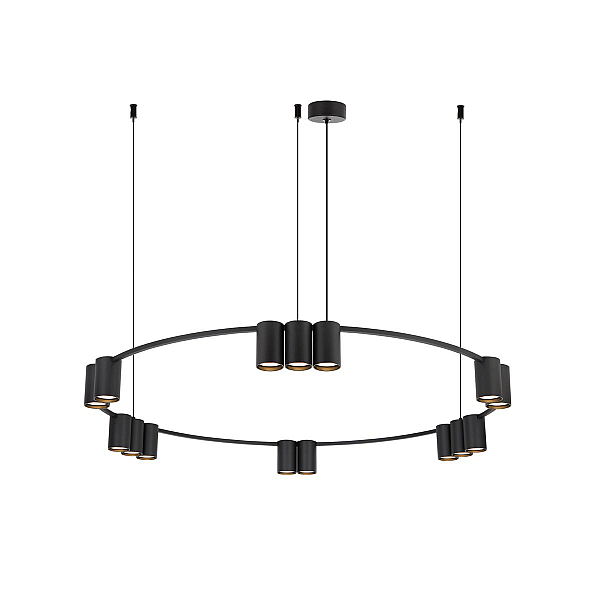 Подвесная люстра Denkirs Orbit DK4067-BK