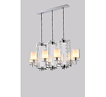 Подвесная люстра iLamp King RM6201-8P CR+CL