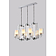 Подвесная люстра iLamp King RM6201-8P CR+CL
