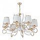 Подвесная люстра Arte Milano Florentia-3857 303857/8 Wh/Gd