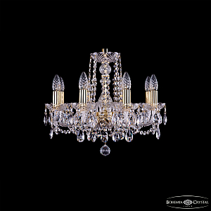 Подвесная люстра Bohemia Ivele Crystal 1402/8/160 G