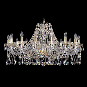 Подвесная люстра Bohemia Ivele Crystal 1413/16/360 G