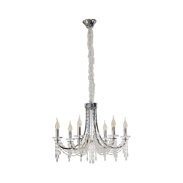 Подвесная люстра AM Group VIORE SP6 Chrome