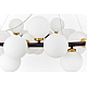 Подвесная люстра Lumina Deco Marsiada LDP 6033-40 BK+MD