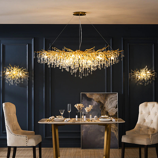Подвесная люстра Delight Collection XX19001-150 gold