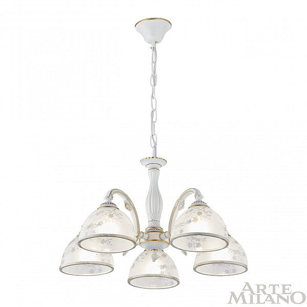 Подвесная люстра Arte Milano 349737/5 WT+G