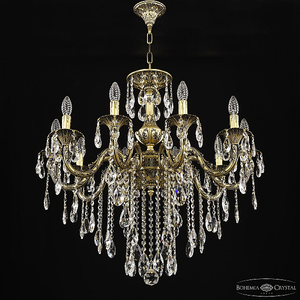 Подвесная люстра Bohemia Ivele Crystal AL79101/10/250 B AGB
