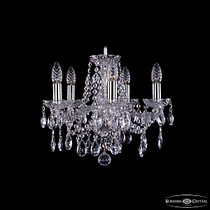 Подвесная люстра Bohemia Ivele Crystal 1413/5/141 Ni