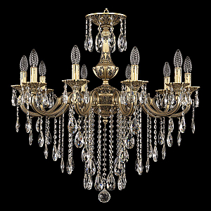 Подвесная люстра Bohemia Ivele Crystal AL78101/10/250 B AGB