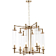 Подвесная люстра Crystal Lux Tomas SP8 D650 Brass