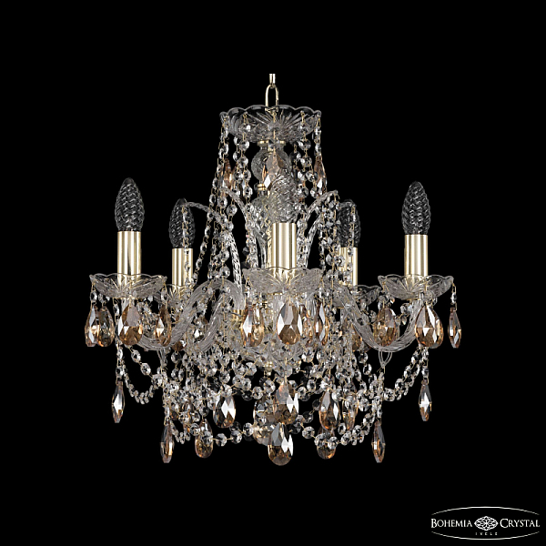Подвесная люстра Bohemia Ivele Crystal 1411/5/141 G K721