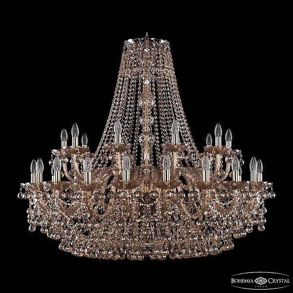 Подвесная люстра Bohemia Ivele Crystal 1409/20+10/400 G M721