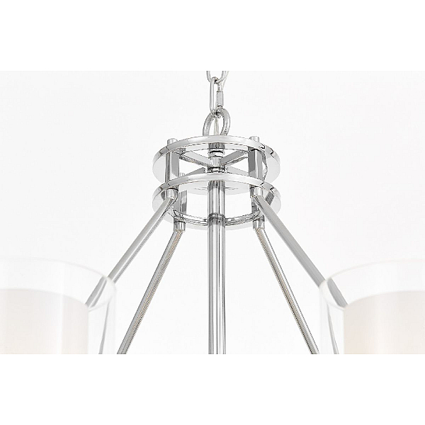 Подвесная люстра Lumina Deco Marietta LDP 8025-8 CHR+WT
