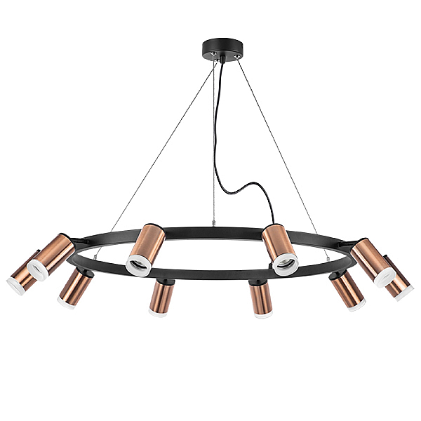 Подвесная люстра Lightstar Rullo (571020+214430-10+202430-10) LR0203000