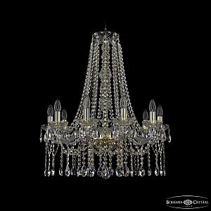 Подвесная люстра Bohemia Ivele Crystal 1413/10/220/h-76 G