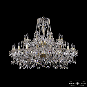 Подвесная люстра Bohemia Ivele Crystal 1411/20+10/400/2d G