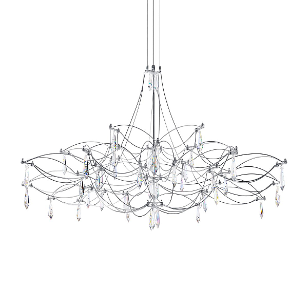 Подвесная люстра Loft IT Mira 10590/1000 Silver Asfour
