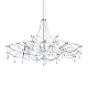 Подвесная люстра Loft IT Mira 10590/1000 Silver Asfour