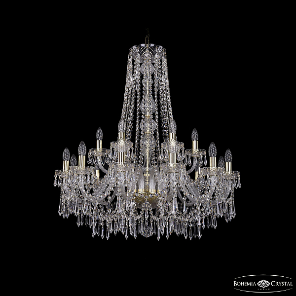 Подвесная люстра Bohemia Ivele 1403/12+6/300/h-95 G