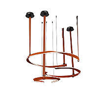 Подвесная люстра Kink Light Маджена 07656-3A,04