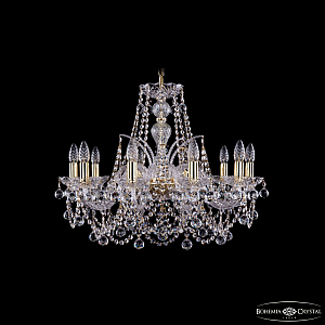 Подвесная люстра Bohemia Ivele Crystal 1411/10/240 G Balls