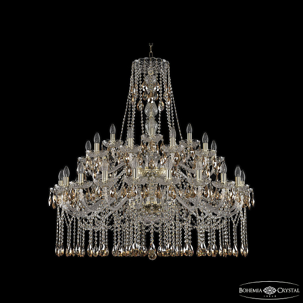 Подвесная люстра Bohemia Ivele Crystal 1413/20+10+5/400/2d G K721