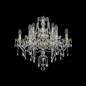 Подвесная люстра Bohemia Ivele Crystal 1415/6+3/200 G