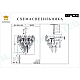 Подвесная люстра iLamp Dolce P2543-8 GD