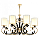 Подвесная люстра Arte Milano Florentia 302237/8 Bk/Gd