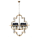 Подвесная люстра Lumina Deco Baltimore LDP 8020-6 GD+BK