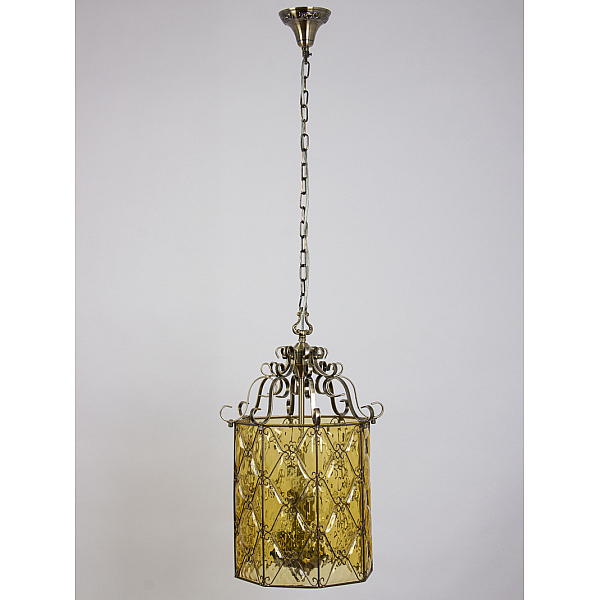 Подвесная люстра Abrasax Cornelia 2130/4(amber)