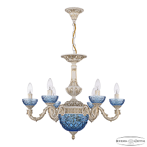 Подвесная люстра Bohemia Ivele Crystal AL79101P/6/175 WMG P Aquamarine/M-1F