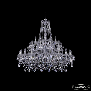 Подвесная люстра Bohemia Ivele Crystal 1411/20+10+5/400/2d Ni