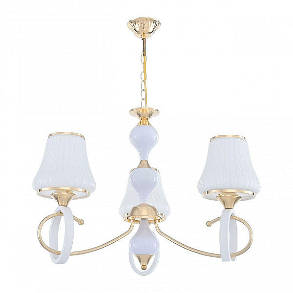 Подвесная люстра Arte Milano Florentia-2387 302387/3 Wh/Gd